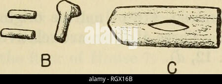 . Bulletin. Ethnologie. Rlv. Bas. Sur, Pap, Nr. 39] MANDAN KULTUR GESCHICHTE - Holz 97. Bitte beachten Sie, dass diese Bilder sind von der gescannten Seite Bilder, die digital für die Lesbarkeit verbessert haben mögen - Färbung und Aussehen dieser Abbildungen können nicht perfekt dem Original ähneln. extrahiert. Smithsonian Institution. Büro der amerikanischen Ethnologie. Washington: G. S. O. Stockfoto