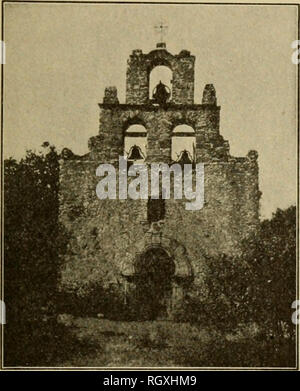 . Bulletin. Ethnologie. Stier. 30] SAN FRANCISCO DE LA ESPADA 435 San Borja. - Venegas, Hist. Cal., ii, 198,1759. San Francisco Borja. - Taylor in Browne, Res. Pac. Neigung, App., 60, 1869. "S. Borgia. - Clavigero, Storia dellaCal., 11,116,1789. S. Francesco Borgia.-Tay-lor, Op.eti. San Francisco de la Espada. Ein Francis - kann Mission, gegründet^ Lar. 5, 1731, auf der ein)) andonment von San Francisco de los Neches (siehe San Francisco de los Tejas), ungefähr 9 m. unten San Antonio, Texas, auf der w. Bank von San Antonio r. Seine Ruinen sind jetzt bei San Antonio als "bekannt" vierte Mission." Bei dieser Mission war Stockfoto