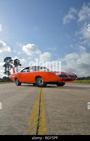 1970 Plymouth Road Runner seltene und wertvolle American Muscle Car Stockfoto