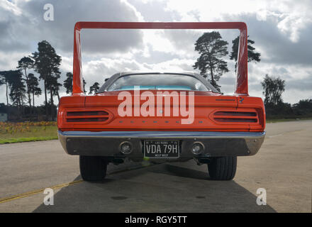 1970 Plymouth Road Runner seltene und wertvolle American Muscle Car Stockfoto