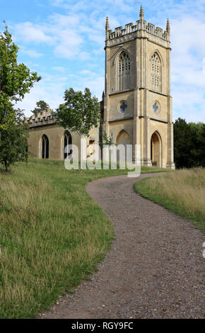 Kirche St. Maria Magdalena in Croome, Worcestershire, England Stockfoto