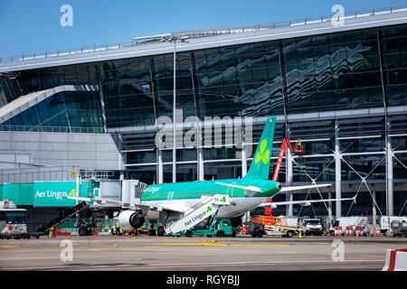 Flughafen Dublin Stockfoto