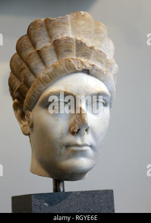 Ulpia Marciana, die Schwester von Kaiser Trajan. 130 Ad. Hadrianischen Zeit. Metropolitan Museum of Art New York. USA. Stockfoto