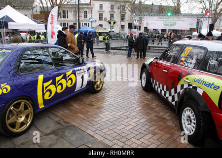 Banbury, Oxfordshire, UK. 31. Januar, 2019. Prodrive Autos auf Anzeige Credit: MELVIN GRÜN/Alamy leben Nachrichten Stockfoto