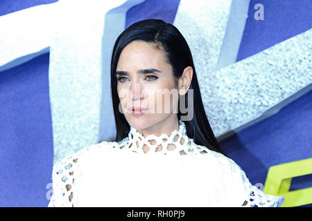 London, Großbritannien. 31. Januar, 2019. Jennifer Connelly,: Battle Angel Alita - Weltpremiere, Leicester Square, London, UK, 31. Januar 2019, Foto von Richard Goldschmidt Credit: Rich Gold/Alamy leben Nachrichten Stockfoto