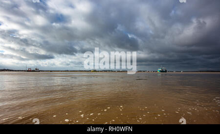 Bawdsey durch TheSea Stockfoto