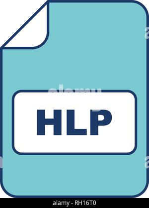 HLP Vektor Icon Zeichen Symbol Vektor Illustration für den privaten und gewerblichen Gebrauch... Reinigen Sie trendige Symbol... Stock Vektor