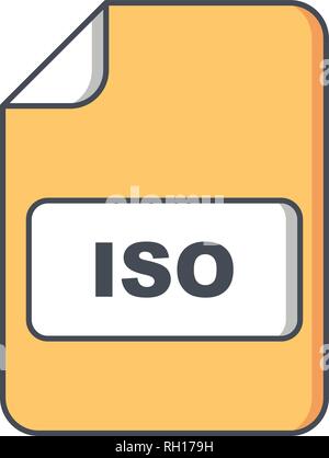 ISO-Vektor Icon Zeichen Symbol Vektor Illustration für den privaten und gewerblichen Gebrauch... Reinigen Sie trendige Symbol... Stock Vektor