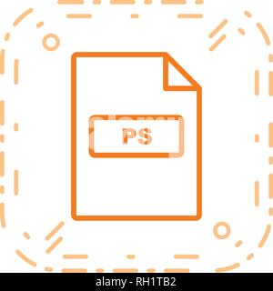 PS Vektor Icon Zeichen Symbol Vektor Illustration für den privaten und gewerblichen Gebrauch... Reinigen Sie trendige Symbol... Stock Vektor