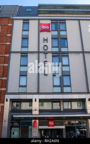 Das Ibis Hotel in Queens Road Brighton, Großbritannien Stockfoto