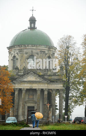 Barocke St. Joseph Kirche in Pidhirtsi, Ukraine. Oktober 2008, errichtet 1756 bis 1766 für Wacław Rzewuski © wojciech Strozyk/Alamy Stock Foto Stockfoto