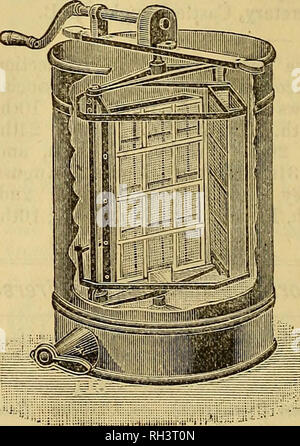 . Britische bee Journal &Amp; Imker Berater. Bienen. Die YORKSHIRE Biene-Liefert keepers" WILLIAM DIXON, 5, Beckett St., Leeds. Nesselsucht, Extraktoren, Raucher, Feeder, Stiftung, &Amp; c. Preise Axvarded, Gold, Silber & Amp; BronzeMedal 8. Erhebliche BIENENVÖLKER, 12 Frames 10/6 (alle doppelten Wänden auf Beinen), 16 Frames 15/. Diese sind selten Wert für Geld. SUPERIOR KAMM STIFTUNG, Abschnitte, &Amp; c. Schwarm verhindern, künstliche Schwärmen, der Fütterung, der Übertragung vom Skeps, alle Pat Free 3d. W. RUSHTON, Hive Fabrik, Bedford. Wenn Sie möchten, um mit ihren Bienen witli Komfort, und nicht gestochen, VERSUCHEN APIFUGE Numer erhalten Stockfoto