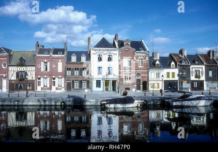 Der Fluss Somme in Amiens, Frankreich. Stockfoto