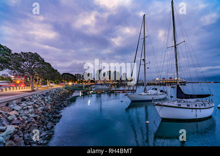 SAN DIEGO, HAFEN DR, Pier Stockfoto