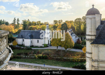 Frankreich, Loir et Cher, Chambord, Schloss Chambord, Saint Louis Kirche // Frankreich, Loire-et-Cher (41), Chambord, Schloß Chambord, l'église Saint-Louis Stockfoto