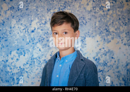 Portrait zuversichtlich Boy Stockfoto