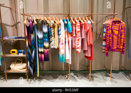 Hongkong - Januar 26, 2016: Missoni Store unter Elemente Shopping Mall. Elemente ist ein großes Einkaufszentrum am 1 Austin Road, Tsim Sha Tsui, Stockfoto
