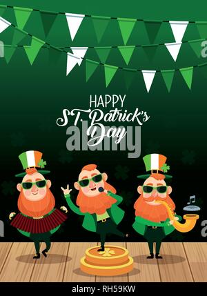 Happy Saint Patricks Day Stock Vektor