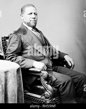 HIRAM REVELS (1827-1901) amerikanischer republikanischer Senator, methodistischer Minister Stockfoto