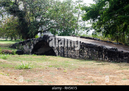 Puente del Rey in Panama Viejo Stockfoto