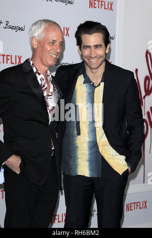 Los Angeles, CA, USA. 28 Jan, 2019. LOS ANGELES - Jan 28: Dan Gilroy, Jake Gyllenhaal an der ''samt Kreissäge'' Premiere auf der Egyptian Theatre am 28 Januar, 2019 in Los Angeles, CA Credit: Kay Blake/ZUMA Draht/Alamy leben Nachrichten Stockfoto