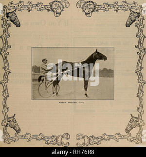 . Züchter und Sportler. Pferde. Band LI. Nr. 29 Samstag, den 18. Januar. 190 S. Abonnement - $ 3.00 pro Jahr. Bitte beachten Sie, dass diese Bilder sind von der gescannten Seite Bilder, die digital für die Lesbarkeit verbessert haben mögen - Färbung und Aussehen dieser Abbildungen können nicht perfekt dem Original ähneln. extrahiert. San Francisco, Calif.: [s. n. ] Stockfoto