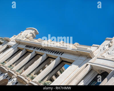 NIZZA, FRANKREICH - 29. MAI 2018: Außenansicht des Hyatt Regency Palais de la Méditerranée Hotels Stockfoto