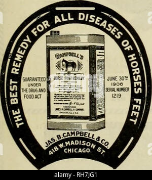 . Züchter und Sportler. Pferde. STUDEBAKER BROS. &Amp; Co., Calif., Fremont und Mission Sis., San Francisco 75 PROZENT ALLER PFERDEBESITZER UND SCHULUNGSLEITER NUTZEN UND EMPFEHLEN CAMPBELL PFERD FUSS REMEDY - verkauft hat. V. A. Sayre Sacramento, Cal. Miller eine Patterson San Diego, Cal. J. G. zerreißt. V Bro Ogden, Utah Juhinvtlle* Nance Butte, Mont A. A. Kraftpapier Co Spokane, Washington Thon. M. Henderson Seattle, Washington C. Rodder Stockton, Cal. Gewinnen. Ich:. Detels Pleasanton, Cal. Y. Koch. San Jose, Cal. Keystone Bros..... San Francisco, Öl. Fred Reedy Fresno, Cal. Jno. McKerron San Francisco, cal. Jos. McTigue Stockfoto