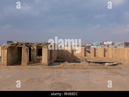 Abgebrochene Abdullah al-Suleiman Palace, Mekka Provinz, Taïf, Saudi-Arabien Stockfoto