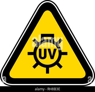 Dreieckige Warnung Gefahrensymbol Stock Vektor