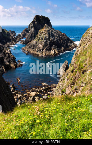 Irelands nördlichste Punkt Malin Head in Donegal Stockfoto