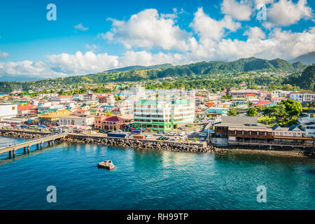 Roseau, Dominica, Karibik Stockfoto