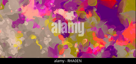 Abstrakte künstlerischen Hintergrund. In warmen, lebhaften Textur. Moderne Impressionismus Wand Kunst für Drucken. Surrealer Abstraktion zum Verkauf auf Lager. Moderne Einrichtung Stockfoto