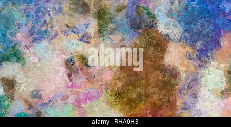 Abstrakte künstlerischen Hintergrund. In warmen, lebhaften Textur. Moderne Impressionismus Wand Kunst für Drucken. Surrealer Abstraktion zum Verkauf auf Lager. Moderne Einrichtung Stockfoto