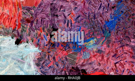 Abstrakte künstlerischen Hintergrund. In warmen, lebhaften Textur. Moderne Impressionismus Wand Kunst für Drucken. Surrealer Abstraktion zum Verkauf auf Lager. Moderne Einrichtung Stockfoto