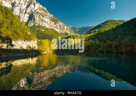 Laspuña-Reservoir, Sobrarbe. Huesca, Spanien Stockfoto