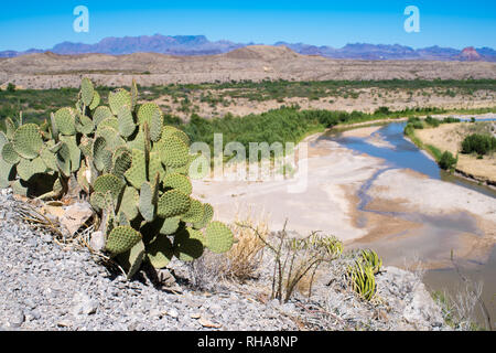 Big Bend Nationalpark in Texas Stockfoto