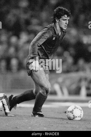 MARK HUGHES, FC Barcelona, 1986 Stockfoto