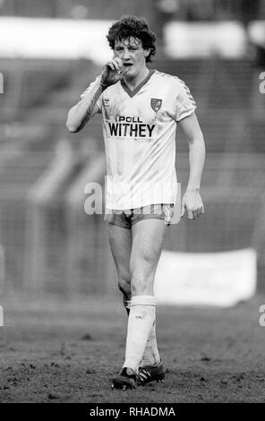 STEVE BRUCE, Norwich City FC,, 1985 Stockfoto