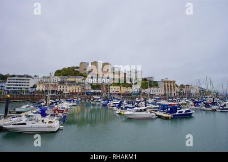 Der Hafen von Torquay, Torquay, Devon, England Stockfoto