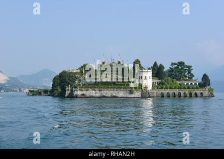 Die Gärten der Isola Bella Lago Maggiore Italien Stockfoto