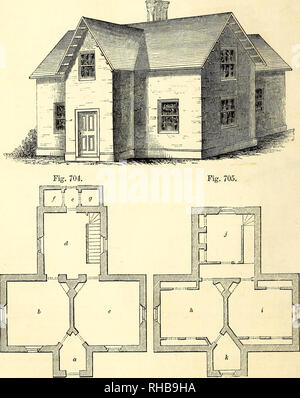 . Das Buch der Garten. Im Garten arbeiten. 484 DIVERSES GARTEN STRUKTUREN. Füße. Wie, in Häusern dieser Beschreibung, die Küche ist in der Regel die Zimmer die meisten ständig von der Familie belegt, gibt es keine Einwände zum Eingang zu den Treppen innerhalb es gesetzt wird. Es gibt einen Schrank unter der Treppe. Alle Schächte, mit Ausnahme einer Schlafzimmer, sind in einem Stapel, der in der Mitte des Hauses, so dass keine Wärme verloren geht. Zurück Eingang e, für Wärme, geschlossenen/Wasser-Schrank; g Kraftstoff Ort: Beide sind 4 Füße durch 5, und haben eine schlanke - zu Dach. Die obere Etage, Abb. 705, enthält eine Familie sz Stockfoto