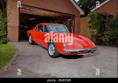 1969 Lotus Elan klassische britische Sportwagen Stockfoto