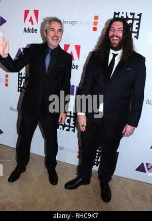 Beverly Hills, Kalifornien, USA. 01 Feb, 2019. Direktor/co-editor Alfonso Cuaron und Co-editor Adam Gough besuchen ACE 69. jährliche Eddie Awards am 1. Februar 2019 Im Beverly Hilton Hotel in Beverly Hills, Kalifornien. Credit: Barry King/Alamy leben Nachrichten Stockfoto