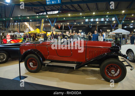 1927 FN Automobil (Fabrique Nationale). Retro Málaga 2019. Spanien. Stockfoto