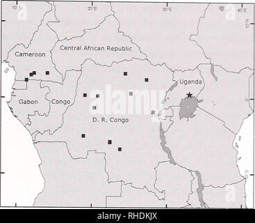 . Bonner zoologische nach 1550. Zoologie. THORN & Amp; CURBIS PETERHANS, kleine MAMjMALS von Uganda. und wurden von den älteren Autor von Nebel-Netze gesammelt. Anabat Aufnahmen 'gefangen' vokalisierungen an diesem Ort. Kraniale Messungen von Casinycteris ceriagrion wurden auf 0,1 mm mit einem MITU - toyo Schieblehre abgerundet, während diejenigen von Taphozous perforatus auf 0,1 mit ordentlichen Messschieber mm aufgezeichnet wurden. Kraniale aufgezeichneten Abmessungen sind sim-ilar von Kock verwendet (1967), Hill (1974), Berg-Mans (1989), Stanley et al (1996) und Kock et al. (1998). Der ältere aut Stockfoto