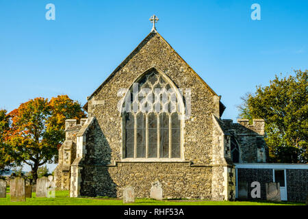 Pfarrkirche St. Botolph, Northfleet, Gravesend, Kent Stockfoto