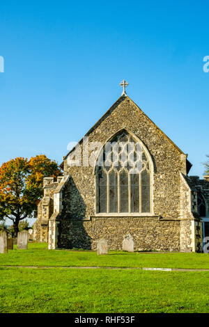 Pfarrkirche St. Botolph, Northfleet, Gravesend, Kent Stockfoto