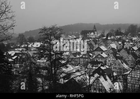 Deutschland Altstadt von Freudenberg in der Nähe Köln und Siegen Stockfoto