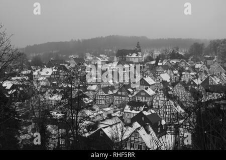 Deutschland Altstadt von Freudenberg in der Nähe Köln und Siegen Stockfoto